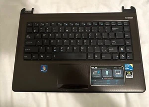 ASUS K42JK (VX024 2010-04) Complete Top Case W/ Keyboard & Touchpad For Parts - Picture 1 of 2