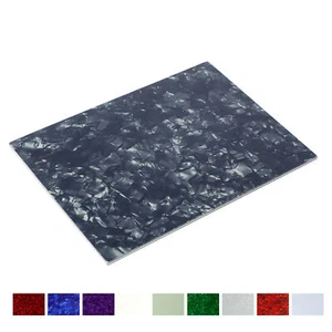 Guitar Pickguard PVC Celluloid Portable Electric Bass Scratch Plate Cover Ba HR6 - Picture 1 of 48