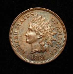 1881 Indian Head Cent MS++++ - Picture 1 of 2