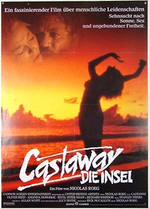 CASTAWAY - Die Insel, Nicolas Roeg, Oliver Reed - Filmplakat DIN A1 - Picture 1 of 1