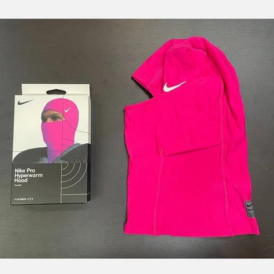 Nike Pro Therma-Fit Hyperwarm Hood Ski Mask -PINK - Image 1 of 3