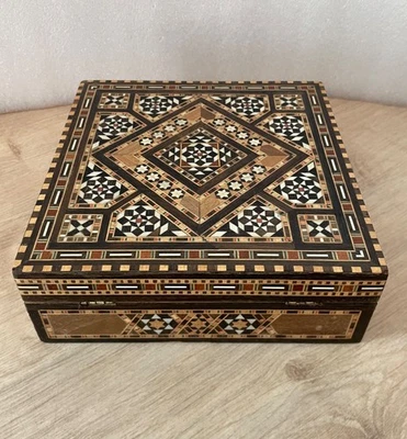 Boite & Coffret Marqueterie Syrienne Mosaique Box - Photo 1/4