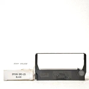 EPSON ERC23 BLACK COMPATIBLE POS PRINTER RIBBON ERC-23 VERIFONE - Picture 1 of 10