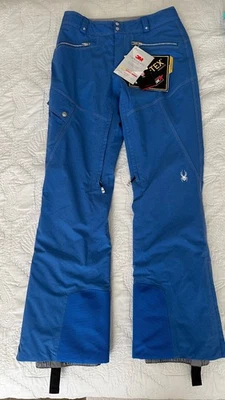 PANTALONES ESQUÍ SPYDER ME MUJER NUEVOS con etiquetas AZUL, SLIM talla 8R - originalmente $249 Foto 1 de 4