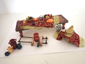 Fontanini Retired 5" King's Accessories 4Pc Set #56557 Nativity Village No Box - Picture 1 of 4