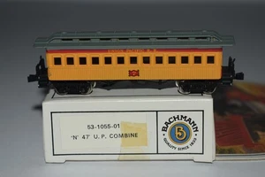 N Scale Bachmann Union Pacific Old Time Passenger Combine Car 7 C54697 - Picture 1 of 2