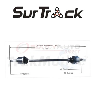 SurTrack CV Axle Shaft for 2000-2001 Mercedes-Benz ML430 4.3L V8 - Constant ir Foto 1 de 4