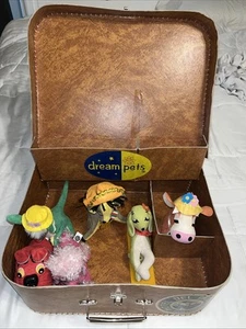 Dream Pets By Applause Circa 2003 Sales Display Suitcase w/6 Sample Dream Pets - Picture 1 of 10