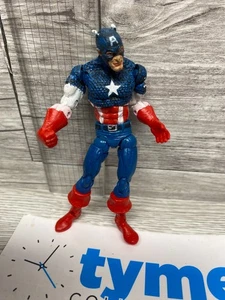 Toybiz Marvel Legends Super Hero Showdown Captain America 4" lose Gelenke (B) - Bild 1 von 2