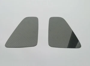 Echt Carbon Rückleuchte Mitte 3D glänzend für Fiat 500 595 Abarth 2015-2023 - Bild 1 von 5