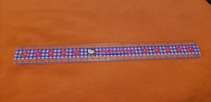 Vintage Sanrio Hello Kitty  Ruler Flower Design 1976 1993  LOOK! - Picture 1 of 1