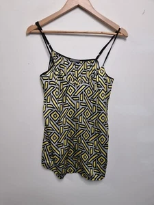 sheike top womens size 10 sleeveless tank geometric breathable - Picture 1 of 5