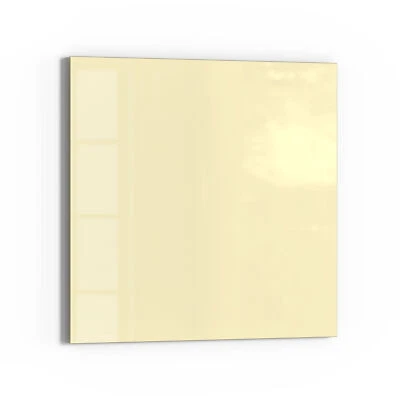 DEQORI Magnettafel Glas 'Beige' beschreibbar Whiteboard Pinnwand Küche modern - Bild 1 von 4
