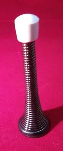 Door Hardware Doorstop Antique Nickel Spring With Screw Lot of Two 3" - Picture 1 of 3