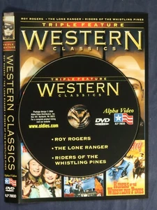 Western Classics Triple Feature Roy Rodgers {DVD Caseless No Tracking} - Imagen 1 de 5