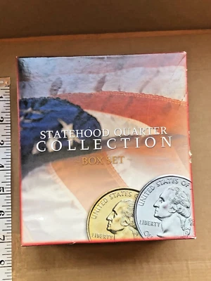 Statehood Quarter Collection Box Set 1999-2003 Commemorative Sets D, P, and Gold - Image 1 of 4
