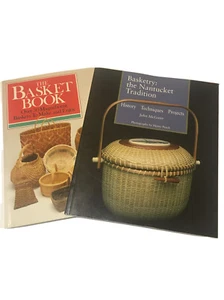 Basketry: the Nantucket Tradition By McGuire and The Basket Book By Siler - Bild 1 von 6