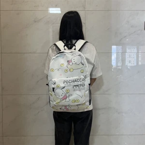 Pochacco Anime Backpack Japan Rucksacks Cartoon Cute Travel Student Knapsack - Picture 1 of 16