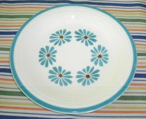 Plato Vintage Fiesta CASUAL TURQUESA Margarita 10 1/4" ~ - Imagen 1 de 10