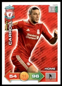 Panini Liverpool FC 2011-2012 Adrenalyn XL - Andy Carroll No. 25 - Picture 1 of 2