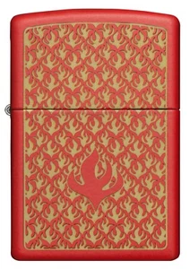 GENUINE ZIPPO LIGHTER (97573) 233 FLAME PATTERN DESIGN / BRAND NEW - Bild 1 von 2