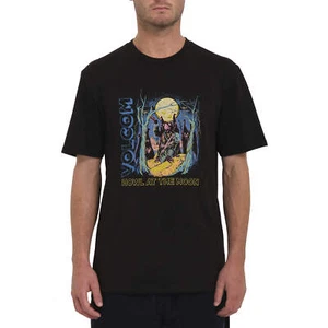 Volcom Featured Artist Max Sherman 1 T-Shirt | Black - Picture 1 of 5