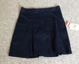 Cat & Jack Girls Blue Pleated Uniform Skirt Skort - Size 18 - Picture 1 of 4