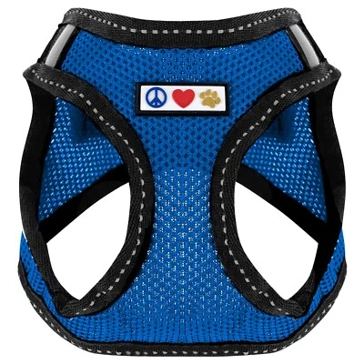 Dog Harness Mesh Vest Harness Reflective Puppy Harness & Cat Harness Adjustable - Image 1 of 4