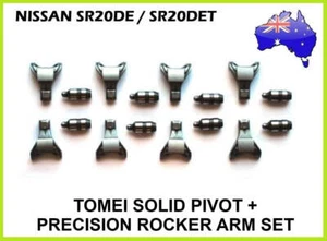 ROCKER ARM & SOLID PIVOT KIT for Nissan S13 S14 N14 SR20 SR18 SR20DET - Picture 1 of 1