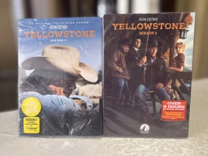 Yellowstone: Season 1 & 2 (DVD) - NEW - Picture 1 of 3