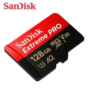 SanDisk Micro SD SDXC Extreme PRO Card U3 128GB for NEXTBASE DASH CAM UK - Picture 1 of 5