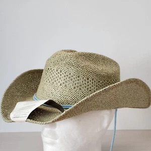 Cappello western unisex tipo vimini temprato di Castillo taglia sistema operativo - Foto 1 di 9