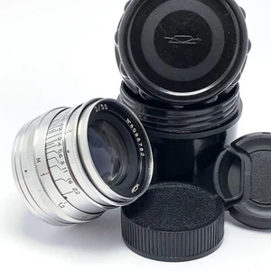 ⭐ Early 60s ⭐ JUPITER-8 f2/50mm KMZ - Professionally serviced and tested - №6096 - Picture 1 of 16