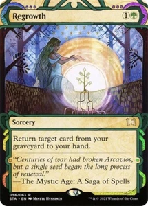 Regrowth FOIL ETCHED - Mystical Archives - 056/063 - Rare - Strixhaven STA MTG - Bild 1 von 1