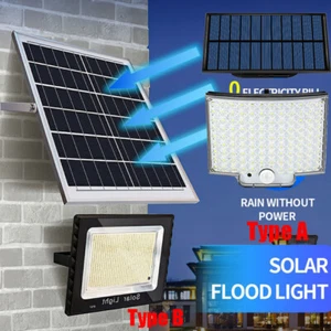 Outdoor Solar Light Waterproof Garden Landscape Security Spotlight Flood Lamp - Picture 1 of 15