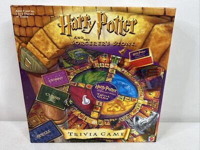 Harry Potter y Piedra Filosofal Trivia Juego de Mesa Completo Juego Familiar Noche Foto 1 de 4