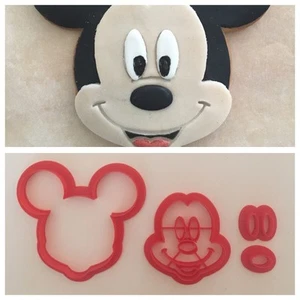 Ausstechformen 3D Mickey Mouse Mickey Mouse Keksform 9/10cm - Bild 1 von 1