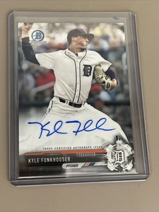 2017 Bowman Chrome Kyle Funkhouser Auto Tigers