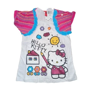 Nuevo HELLO KITTY Niña Niños Camiseta Camiseta 6X - Imagen 1 de 5