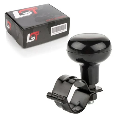 Pomo del volante pomo de control botón ayuda de dirección rotación 360° negro para DAEWOO Foto 1 de 4