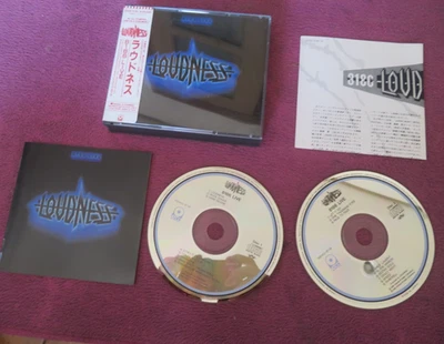 JPN w/ Sticker Obi - Loudness -  8186 Live _ 55XD-518 _ 5500Yen Foto 1 de 3