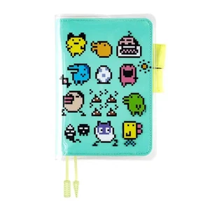 Hobonichi Protective Cover Original A6 Cover-on-Cover GROWTH CHART Tamagotchi - Picture 1 of 5