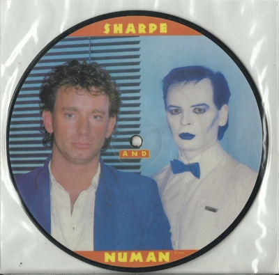 GARY NUMAN SHARPE change your mind 7" PICTURE DISC record LTD EDITION POSPP 722 - Image 1 of 3