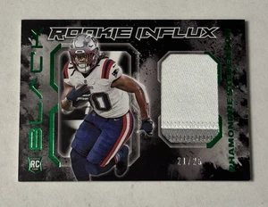RHAMONDRE STEVENSON Panini ROOKIE Dual Color Jersey SP Variation RC #d/25 - Picture 1 of 3