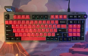 Clavier céramique Epomaker RT100 - bouchons Cerakey et interrupteurs flamant rose - voir descriptif - Photo 1/1