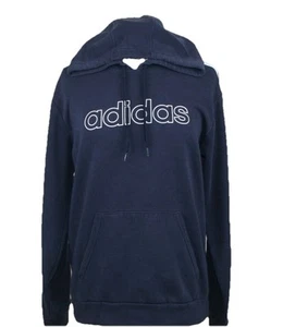 Adidas Hoodie Adult Medium Sweatshirt Pouch Pocket Fleece Comfy Cozy Oversized - Picture 1 of 6