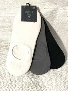VRST No Show Socks 3 Pair Men’s Size L(8-13) NEW - Picture 1 of 11