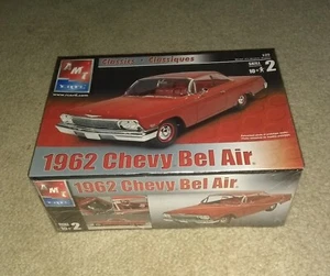 2005 Vintage AMT 1962 Chevy Bel Air Hard Top Plastic Car Model Kit Sealed New - Picture 1 of 3