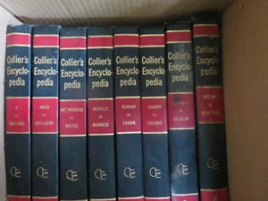 Vintage 1967 Collier's Encyclopedia Complete Set Vol. 1-20. Yearbooks 1967-1990 - Picture 1 of 8