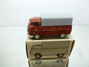 WIKING 261 VW T1 PICK-UP - PLASTIC - RED+GREY 1:40 - HIGH QUALITY GOOD IN BOX - Imagen 1 de 12